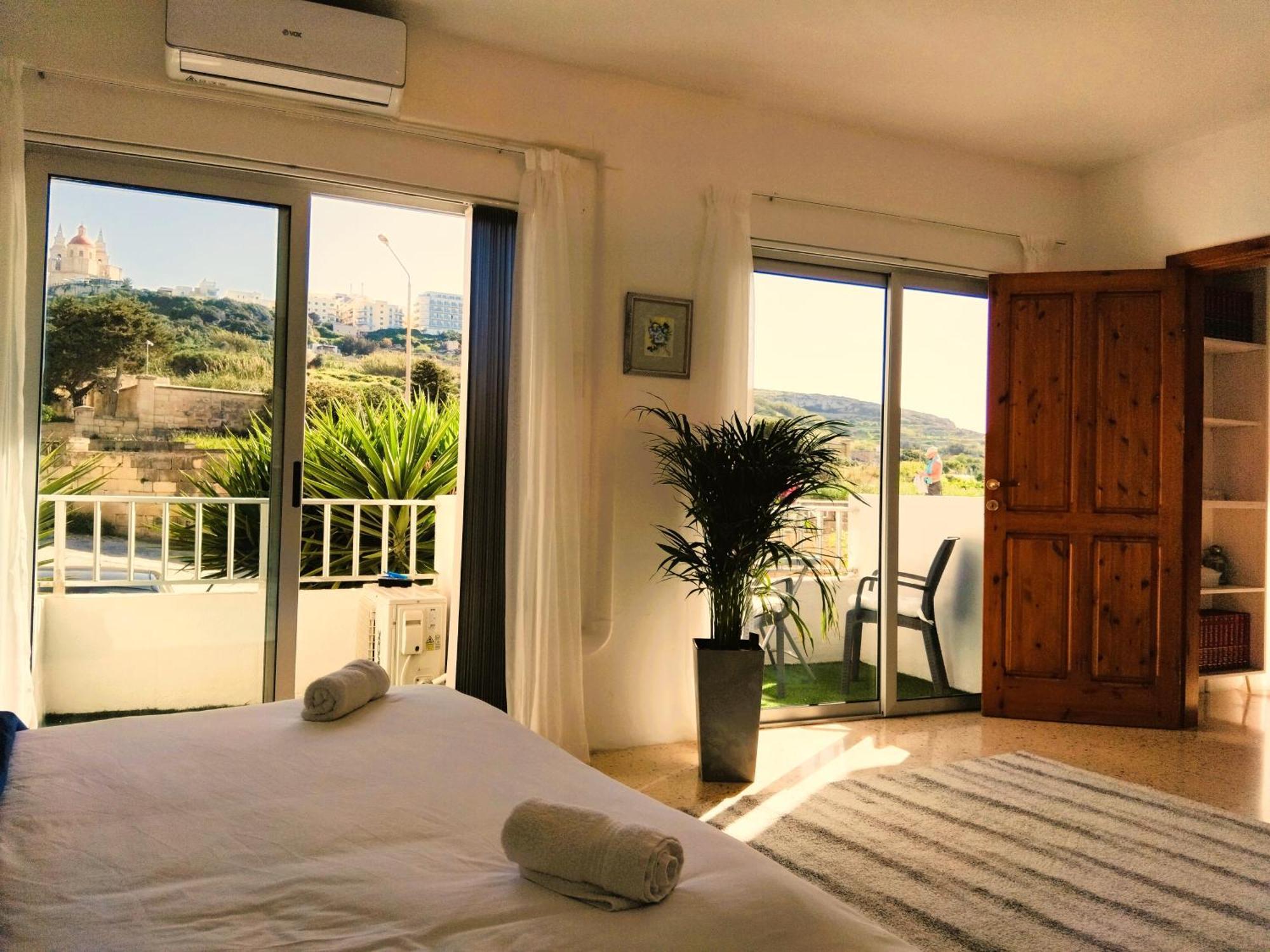 Close To Beach Unique & Cozy Apartment 3 Balconies Country Views Mellieħa Exterior foto